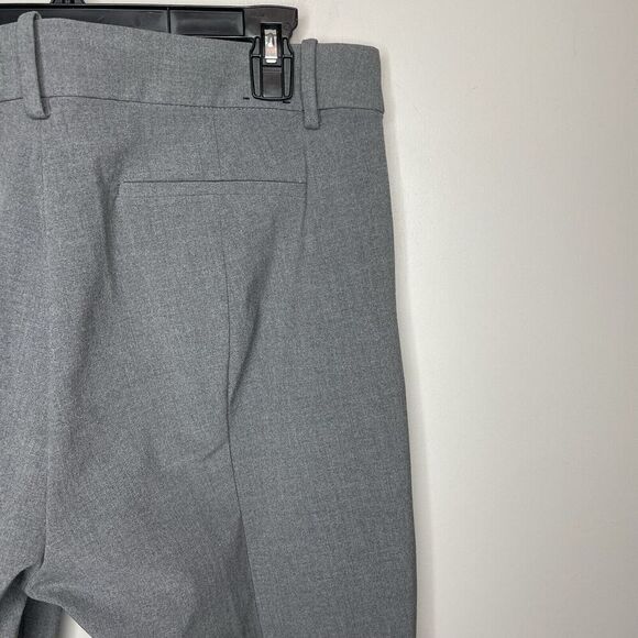 J.CREW Ruby Pants Women 14 Slim Cropped NEW Gray Stretch Twill J5292 - Picture 6 of 13